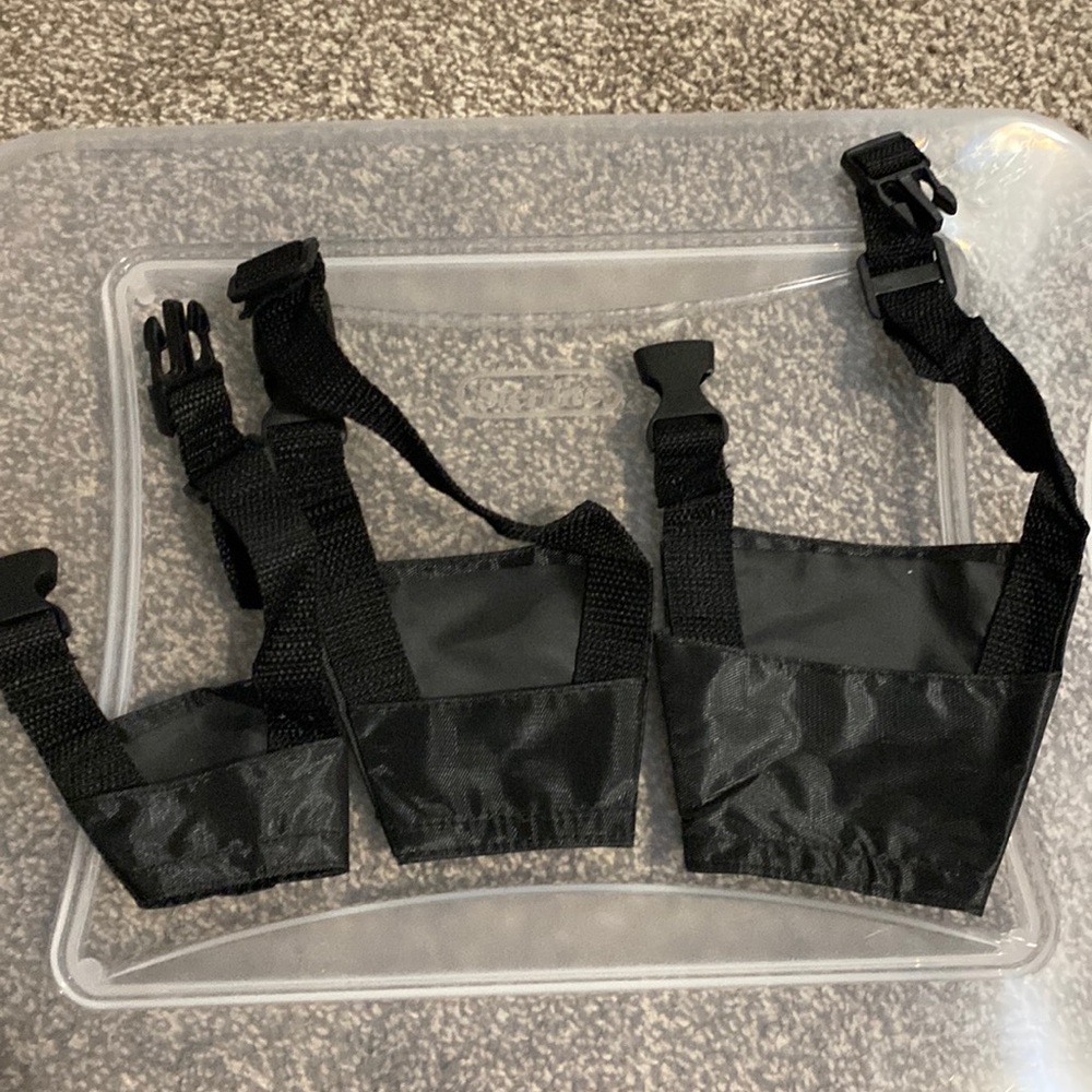 LOT OF 3 Dog Muzzles